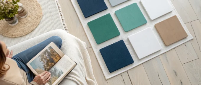 Nine colorful activity mats showing examples of CDA learning experiences for a portfolio.