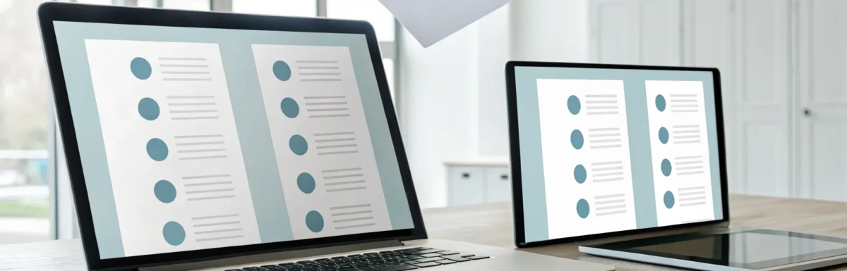 Preparing for the CDA exam with a free test questions and answers PDF on a laptop.