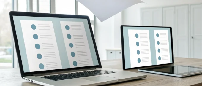 Preparing for the CDA exam with a free test questions and answers PDF on a laptop.