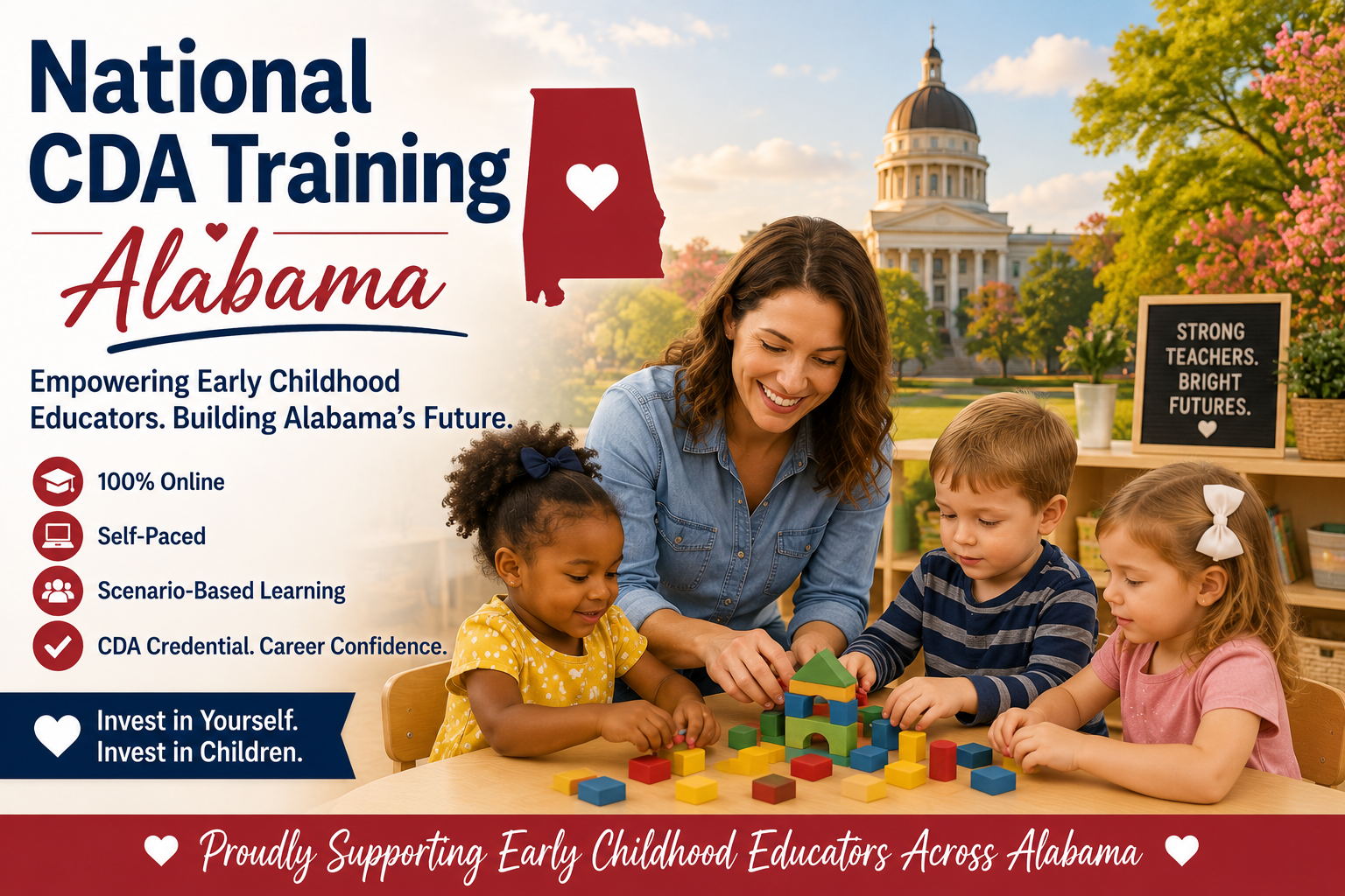 National CDA Training Alabama — online CDA classes for early childhood educators
