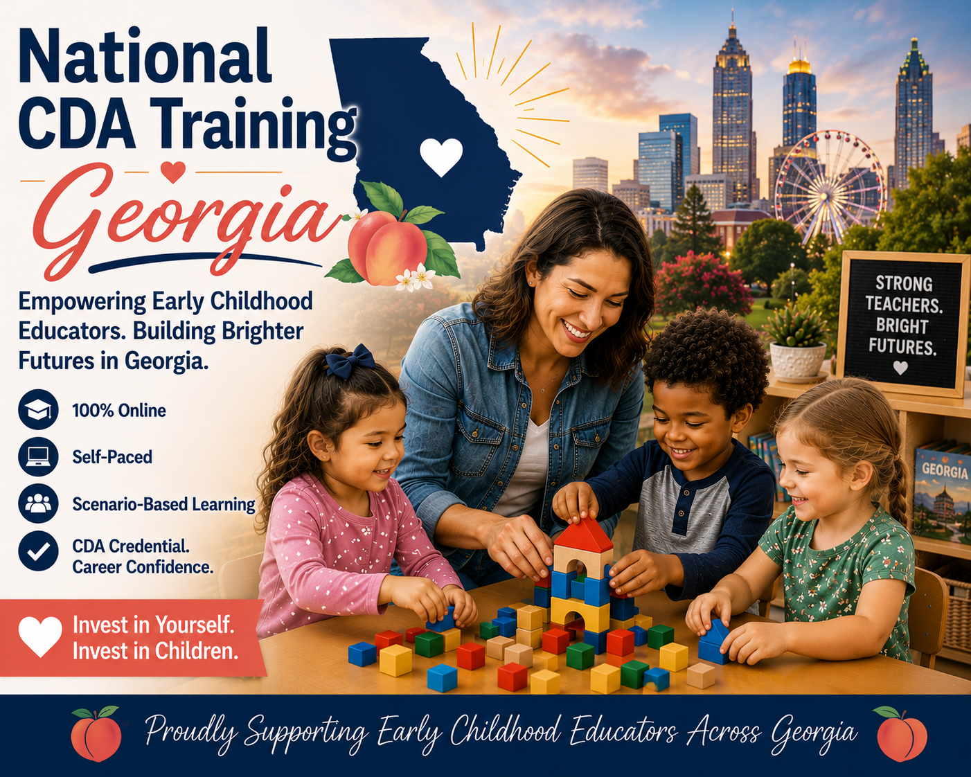 National CDA Training Georgia — online CDA classes for early childhood educators