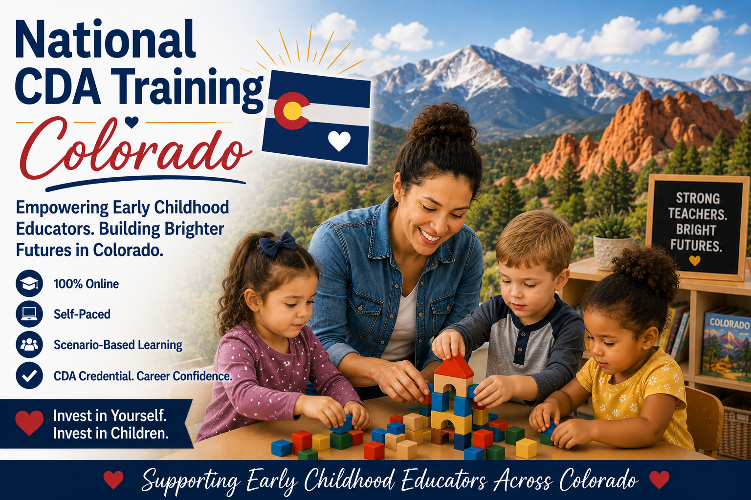 National CDA Training Colorado — online CDA classes for early childhood educators