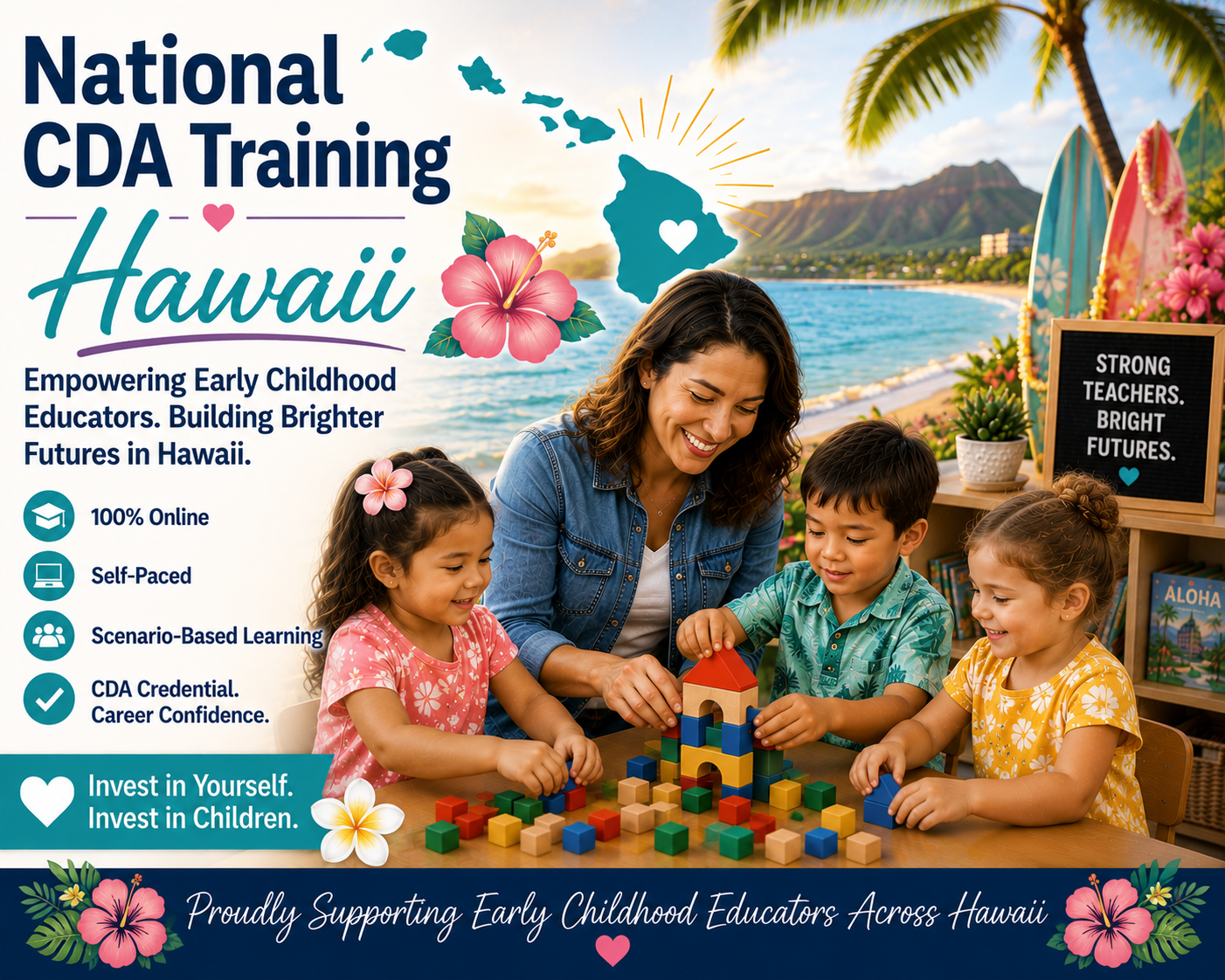 National CDA Training Hawaii — online CDA classes for early childhood educators
