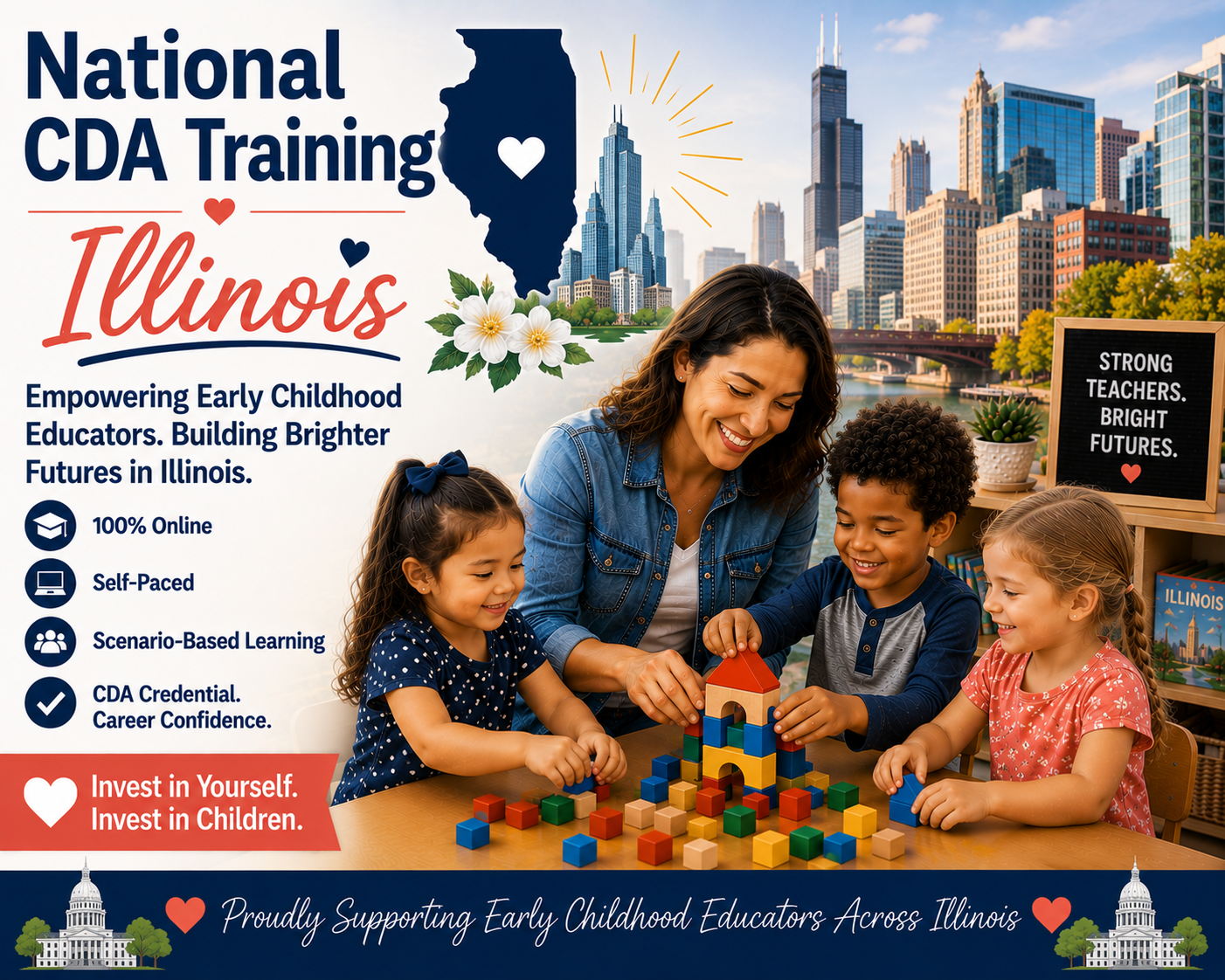 National CDA Training Illinois — online CDA classes for early childhood educators