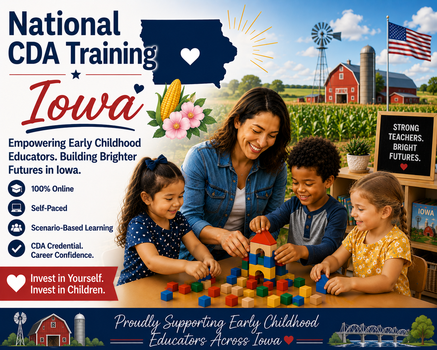 National CDA Training Iowa — online CDA classes for early childhood educators