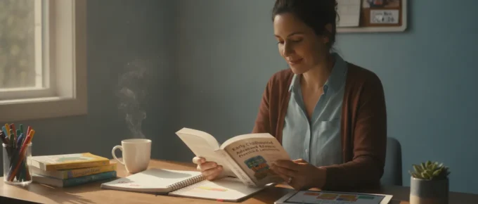 Early childhood educator preparing for a CDA exam retake
