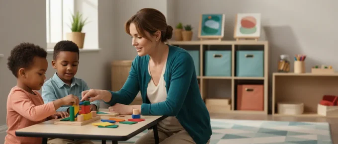 Michigan early childhood educator preparing for CDA certification in a preschool classroom